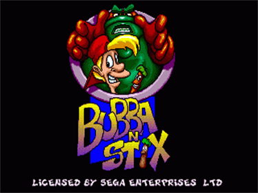 Bubba 'n' Stix: A Strategy Adventure - Screenshot - Game Title Image
