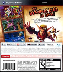 Jak and Daxter Collection - Box - Back Image
