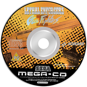 Lethal Enforcers II: Gun Fighters - Fanart - Disc Image