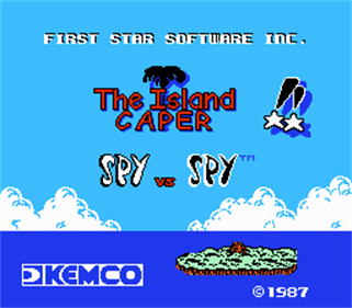 Nankoku Shirei!! Spy vs. Spy - Screenshot - Game Title Image