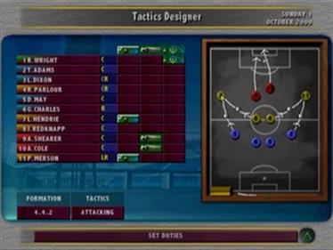 Sven-Goran Eriksson's World Manager - Screenshot - Gameplay Image