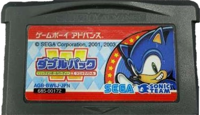 Sonic Pinball Party - Cart - Front Image