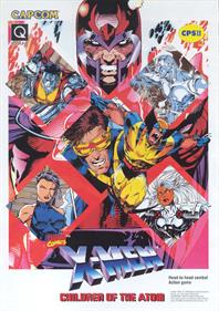 X-Men: Children of the Atom - Advertisement Flyer - Front Image