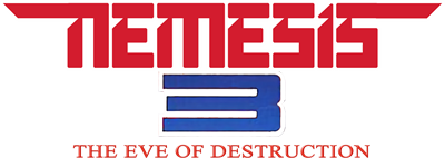 Nemesis 3: The Eve of Destruction - Clear Logo Image