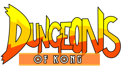 Dungeons of Kong - Clear Logo Image