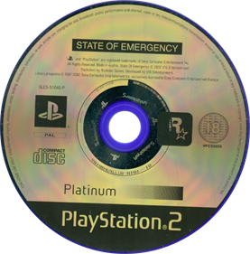 State of Emergency - Disc Image