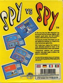 Spy vs Spy - Box - Back Image