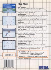 Slap Shot - Box - Back Image