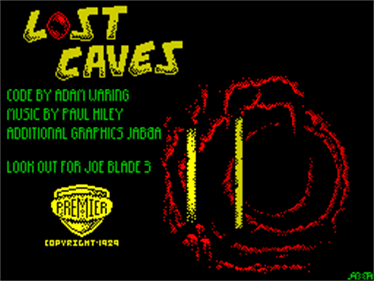 Lost Caves  - Screenshot - Game Title Image