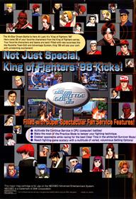The King of Fighters '98 - Box - Back Image