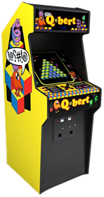 Q*bert - Arcade - Cabinet Image