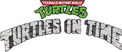 Teenage Mutant Ninja Turtles: Turtles in Time - Clear Logo Image