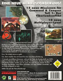 Command & Conquer: The Covert Operations - Box - Back Image
