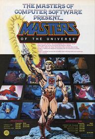 Masters of the Universe: Super Adventure - Advertisement Flyer - Front Image
