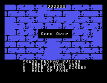 Dragon's Lair - Screenshot - Game Over Image