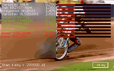 Speedway Manager '96 - Screenshot - Gameplay Image