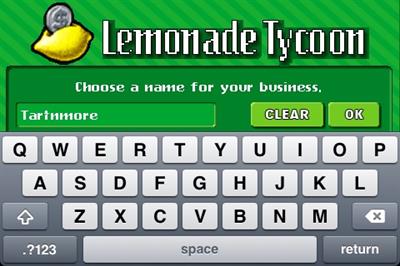 Lemonade Tycoon - Screenshot - Game Title Image
