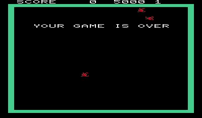 Super Alien - Screenshot - Game Over Image