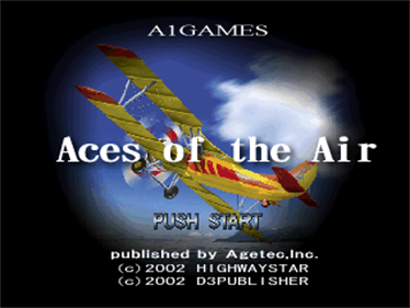 Aces of the Air - Screenshot - Game Title Image