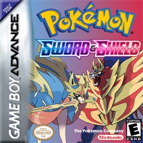 Pokémon Sword and Shield GBA - Box - Front Image