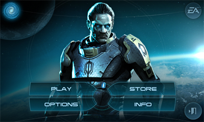 Mass Effect: Infiltrator - Screenshot - Game Select Image