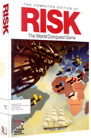 The Computer Edition of RISK: The World Conquest Game - Box - 3D Image