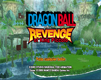 Dragon Ball: Revenge of King Piccolo - Screenshot - Game Title Image