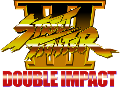 Street Fighter III: Double Impact - Clear Logo Image