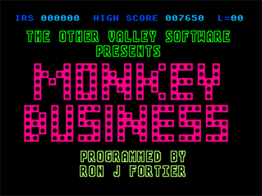 Monkey Business - Screenshot - Game Title Image