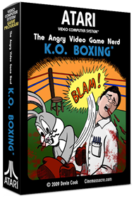 The Angry Video Game Nerd: K.O. Boxing - Box - 3D Image
