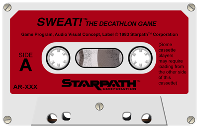 Sweat! The Decathlon Game - Cart - Front Image