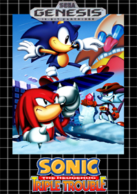 Sonic Triple Trouble 16-Bit - Fanart - Box - Front Image