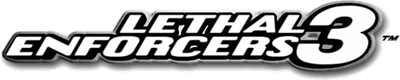 Lethal Enforcers 3 - Clear Logo Image