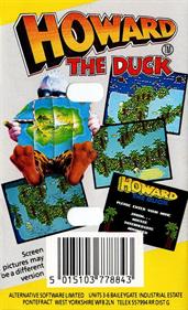 Howard The Duck - Box - Back Image