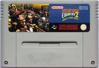 Donkey Kong Country 2: Diddy's Kong Quest - Cart - Front Image