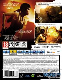 Rise of the Tomb Raider - Box - Back Image