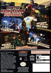 NFL Street 2 - Box - Back Image