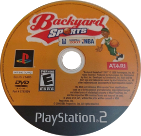 Backyard Sports: Basketball 2007 - Disc Image