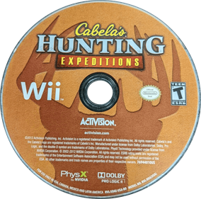 Cabela's Hunting Expeditions - Disc Image