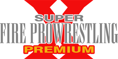 Super Fire Pro Wrestling X Premium - Clear Logo Image
