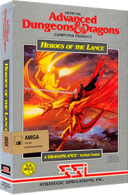 Heroes of the Lance - Box - 3D Image