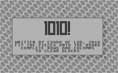 1010! - Screenshot - Game Title Image