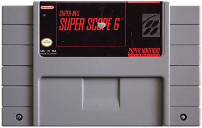 Super Nes Super Scope 6 - Fanart - Cart - Front Image