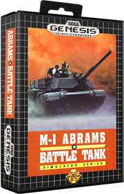 M-1 Abrams Battle Tank - Box - 3D Image