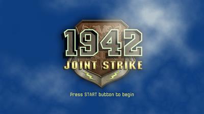 1942: Joint Strike - Screenshot - Game Title Image
