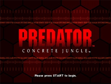 Predator: Concrete Jungle - Screenshot - Game Title Image