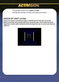 League of Light - Box - Back Image