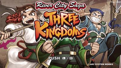 River City Saga: Three Kingdoms - Screenshot - Game Title Image