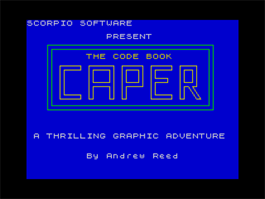 Codebook Caper - Screenshot - Game Title Image