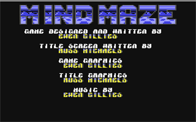 Mind Maze - Screenshot - Game Title Image